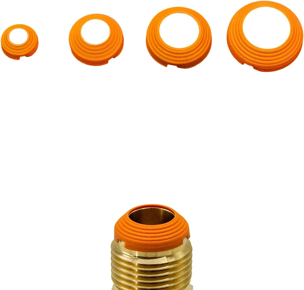 HVAC Leak-Free SAE Flare Gaskets, Flare Fitting Seal for Mini Split Kit