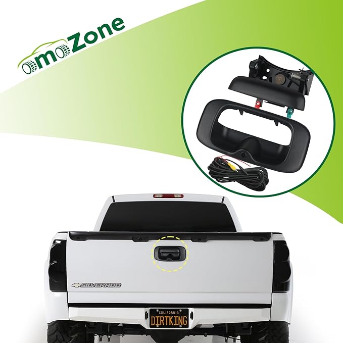 Backup Camera Tailgate Handle Rear View Camera Liftgate Latch Handle Compatible