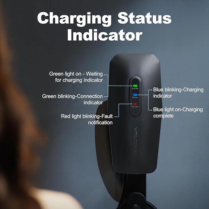 Level 1&2 EV Charger, Electric Vehicle Portable Charger