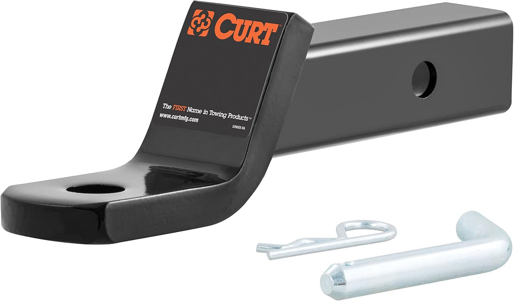 CURT Manufacturing 45032 Class III 2" Ball Mount, Packaged with Pin and ...