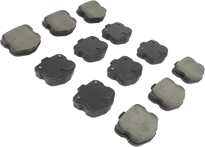 Premium Semi-Metallic Front Brake Pads Compatible