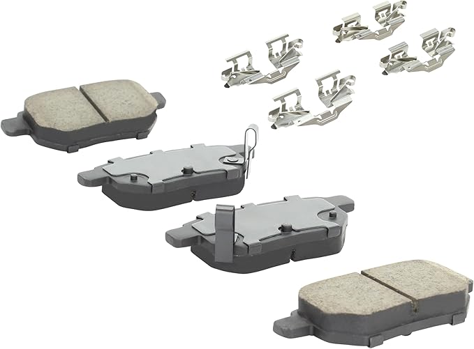 Premium Ceramic Rear Brake Pads Compatible