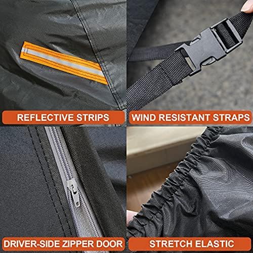 Kayme 7 Layers Truck Cover Waterproof All Weather, Heavy Duty Outdoor Pickup