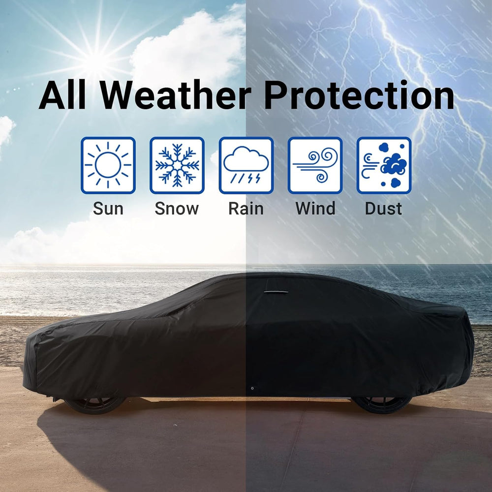 iCarCover Waterproof Car Cover for 1985-1988 Chevy Nova 4-Door Sedan