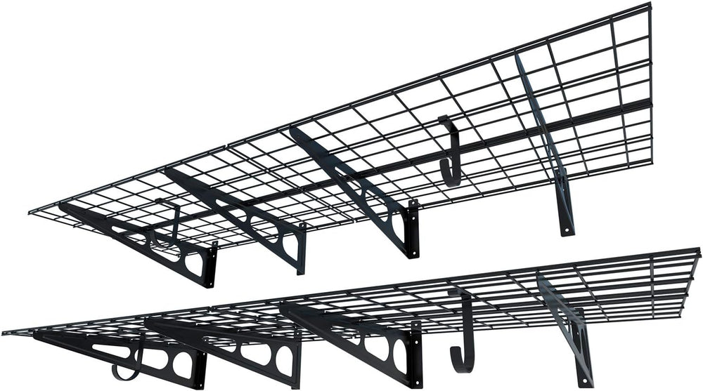 FLEXIMOUNTS 2-Pack 2x6ft Garage Shelving