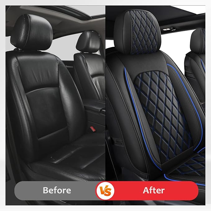 MIROZO Seat Covers for Ram, Waterproof Truck Seat Covers Compatible