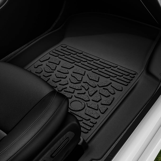 AUTOSAVER88 Floor Mats Fit for Toyota Tacoma Double Cab 2023-2018, Custom Fit