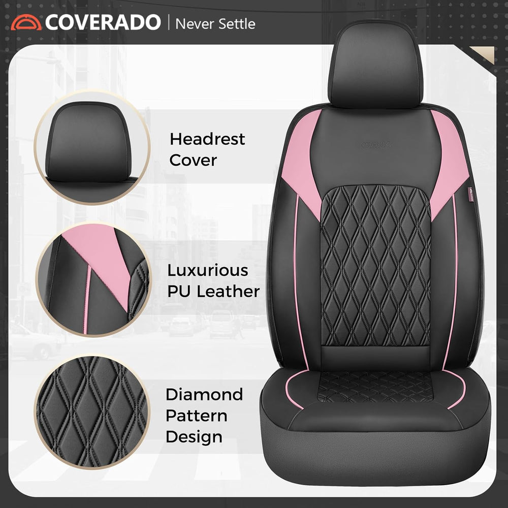 Coverado Seat Covers, Car Seat Covers Full Set, Car Seat Cover, Car Seat Cove...