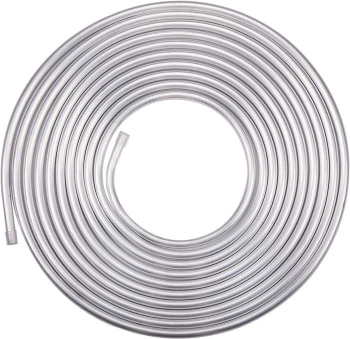 1/2" OD Aluminum Hard Fuel Line Hardline Tube Tubing Coil 25 Feet Roll