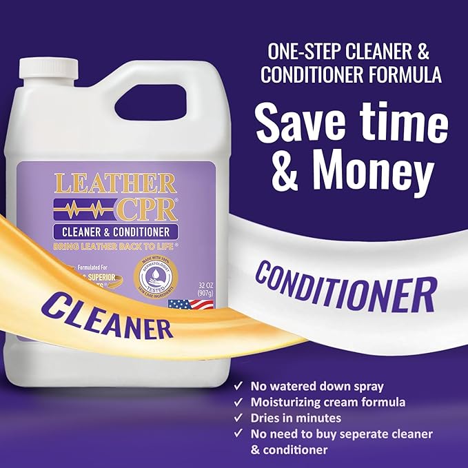 Leather CPR Leather Cleaner And Conditioner