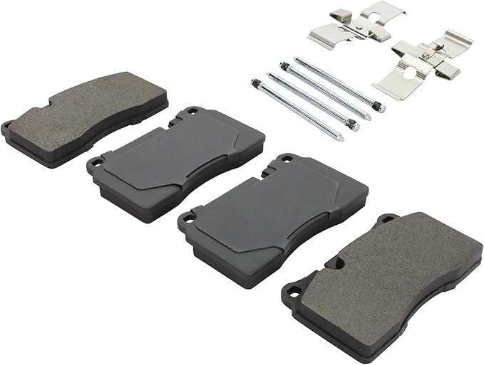 Premium Semi-Metallic Front Brake Pads Compatible