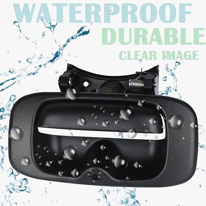 Backup Camera Tailgate Handle Rear View Camera Liftgate Latch Handle Compatible