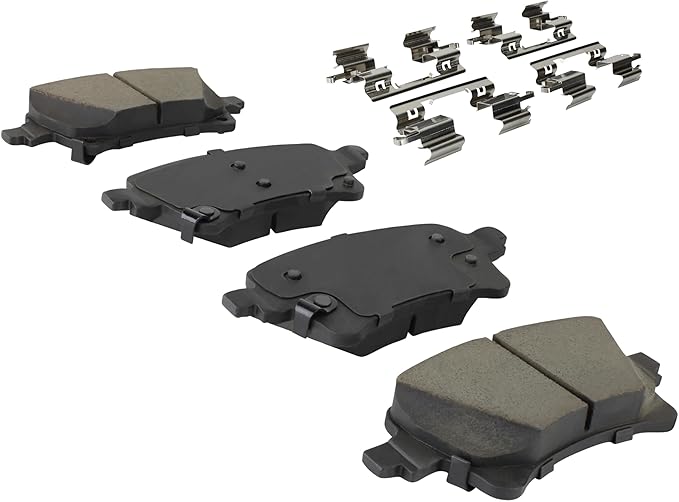 Premium Ceramic Rear Brake Pads Compatible
