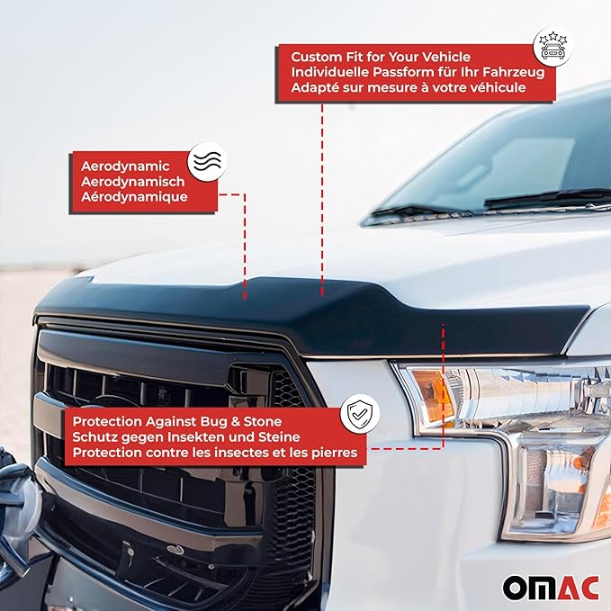 OMAC Front Bug Shield Hood Deflector
