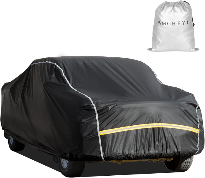 Pickup Truck Cover Waterproof All Weather, Outdoor Sun UV Rain Pickup Protection