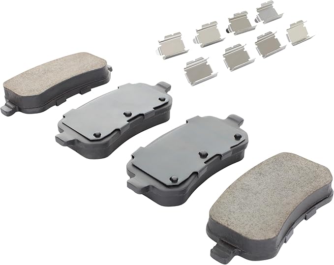 Premium Ceramic Rear Brake Pads Compatible