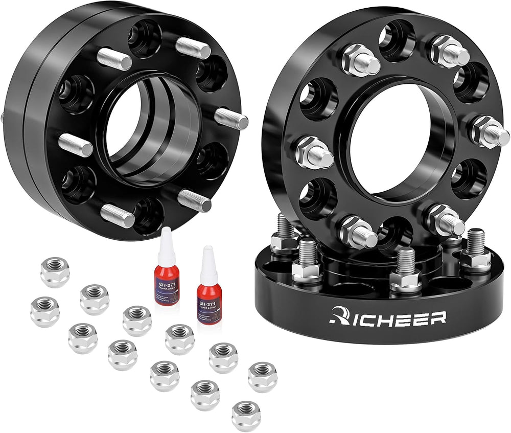 Richeer 6x5.5 Wheel Spacer for Silverado Sierra 1500, 1.25 Inch Hub Centric 6...
