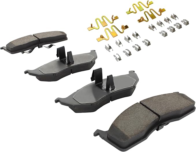Premium Ceramic Front Brake Pads Compatible