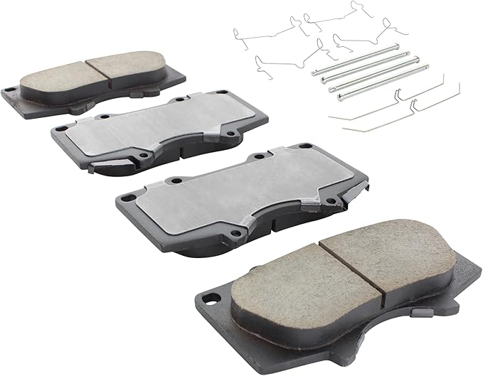 Premium Ceramic Front Brake Pads Compatible
