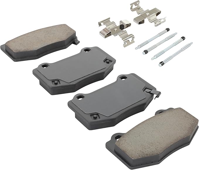 Premium Ceramic Rear Brake Pads Compatible