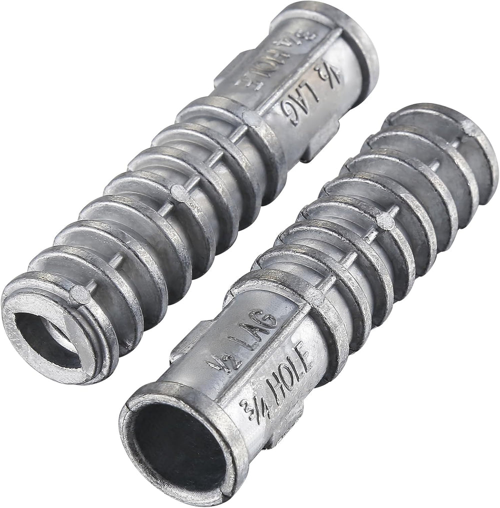 Wensilon 3/8 * 2-1/2 Lag Shield Anchor Long Zinc Alloy Bolts Concrete Anchors...