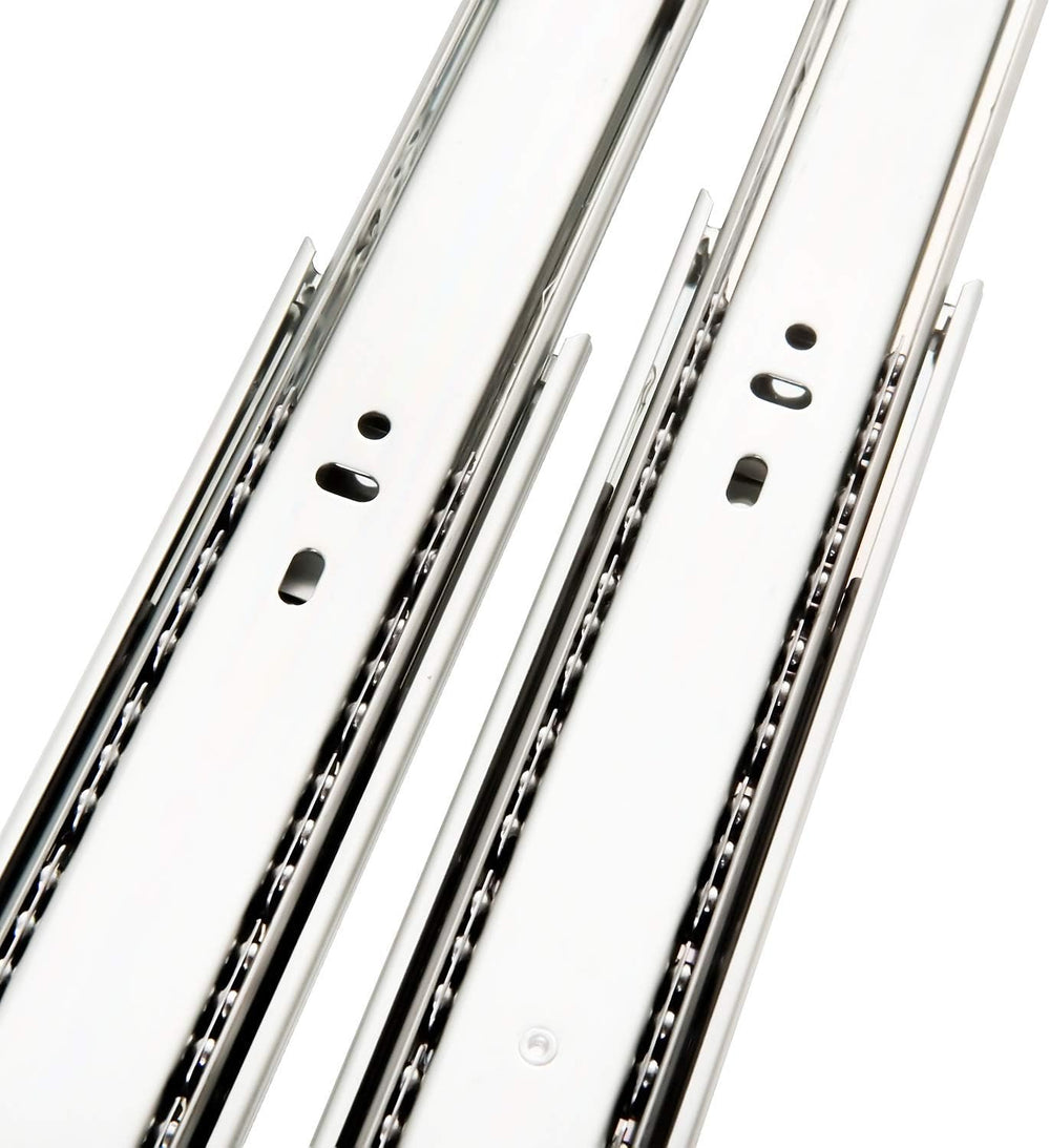 6 Pair of 20 Inch Hardware Full Extension Side Mount Ball Bearing Sliding Dra...