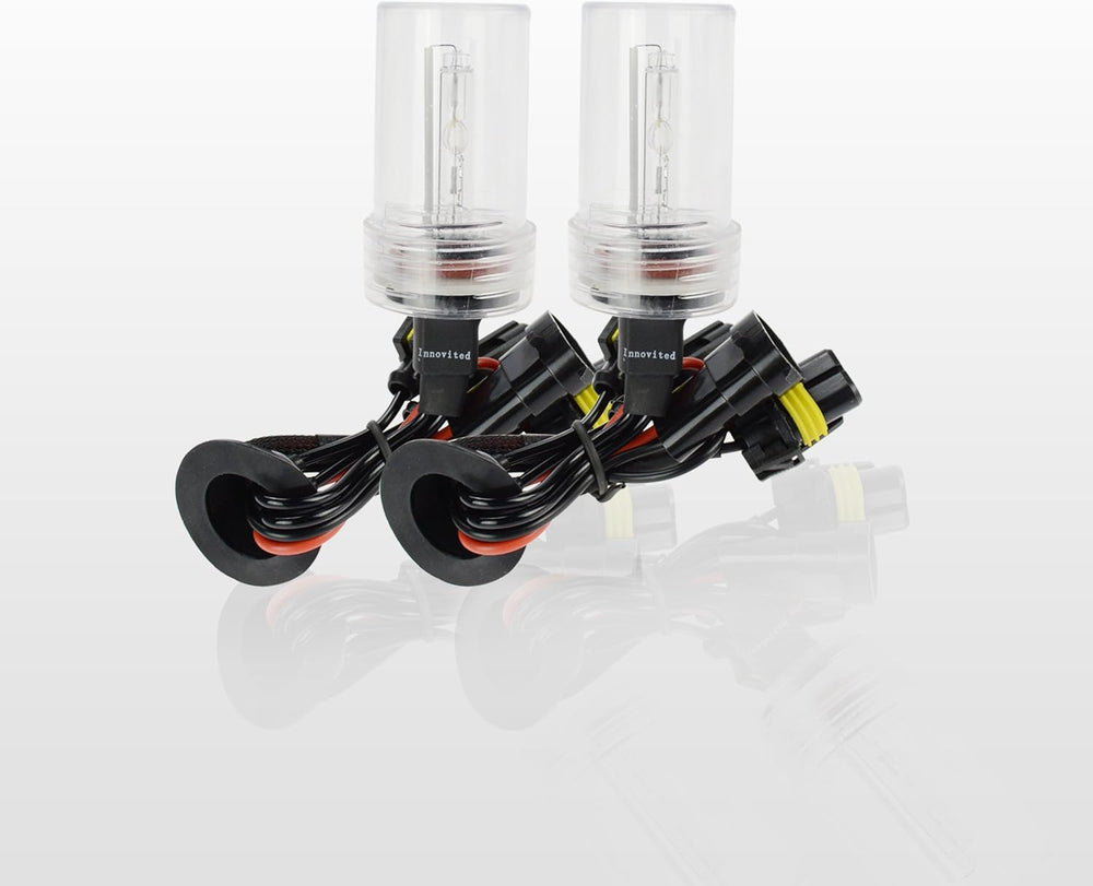 Innovited 9006 6000K HID Xenon Bulbs Bundle with 35W AC Slim Digital Ballast ...