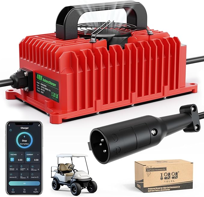 10L0L 15 Amp 48 Volt Golf Cart Charger