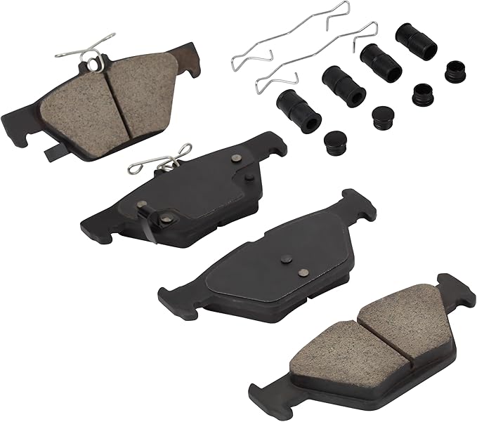Premium Ceramic Rear Brake Pads Compatible