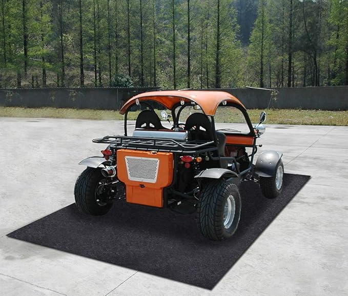 Garage Floor Mat, Absorbent Fabric, Anti-slip and Waterproof Backing, Garage