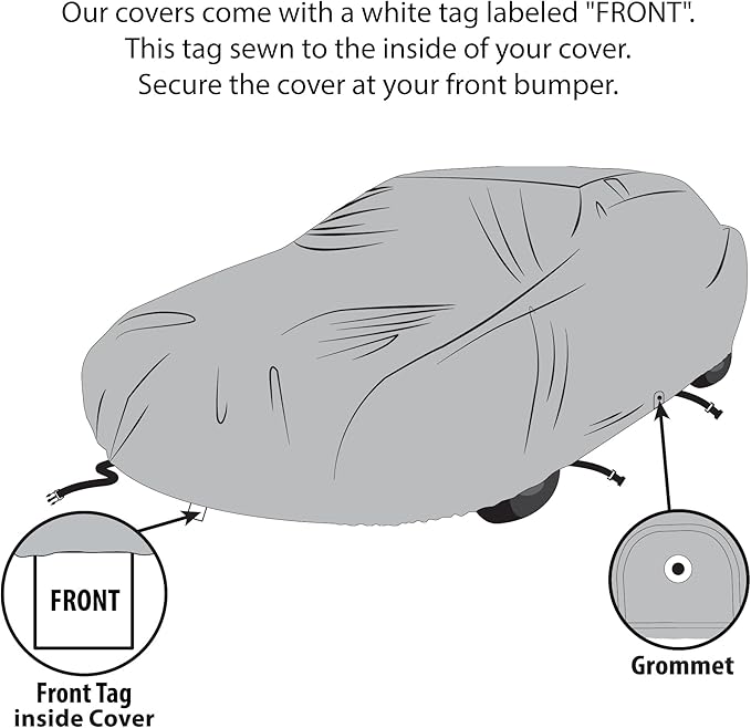 USCarCover Supreme All Weather Protection, Breathable Car Cover