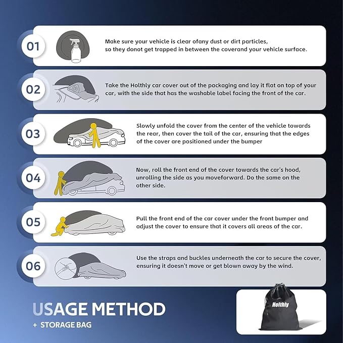 10 Layers Car Cover Custom Fit for Subaru BRZ/Toyota 86, Waterproof All Weather