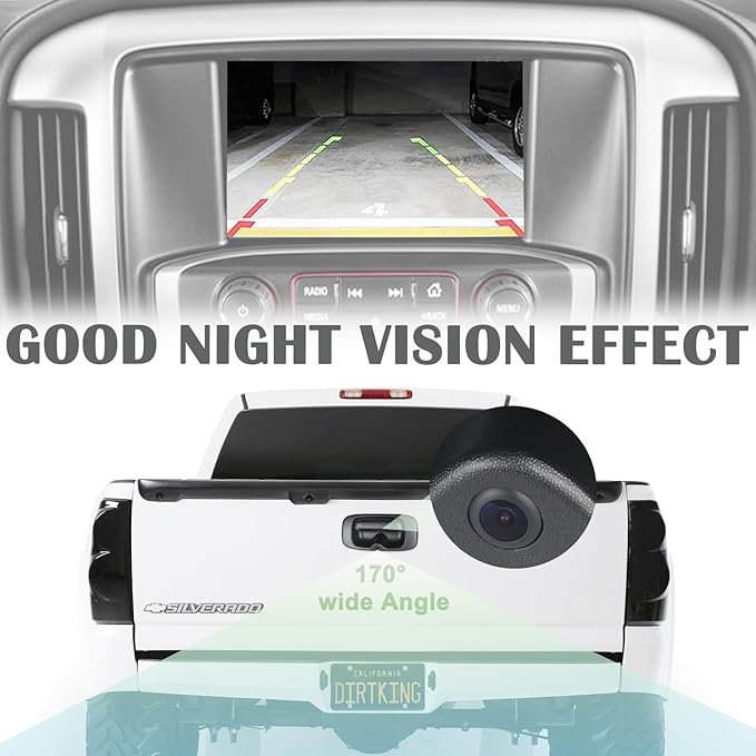 Backup Camera Tailgate Handle Rear View Camera Liftgate Latch Handle Compatible