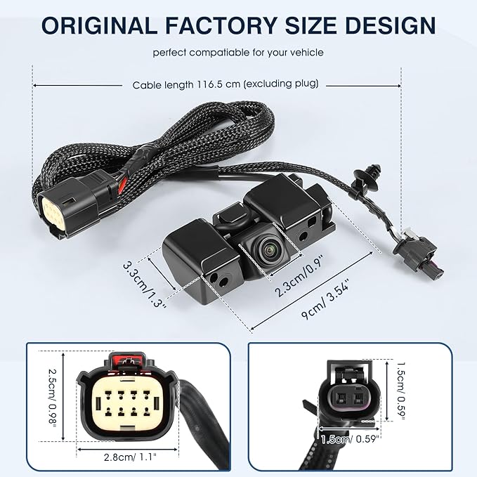 Rear View Backup Reverse Camera Fit