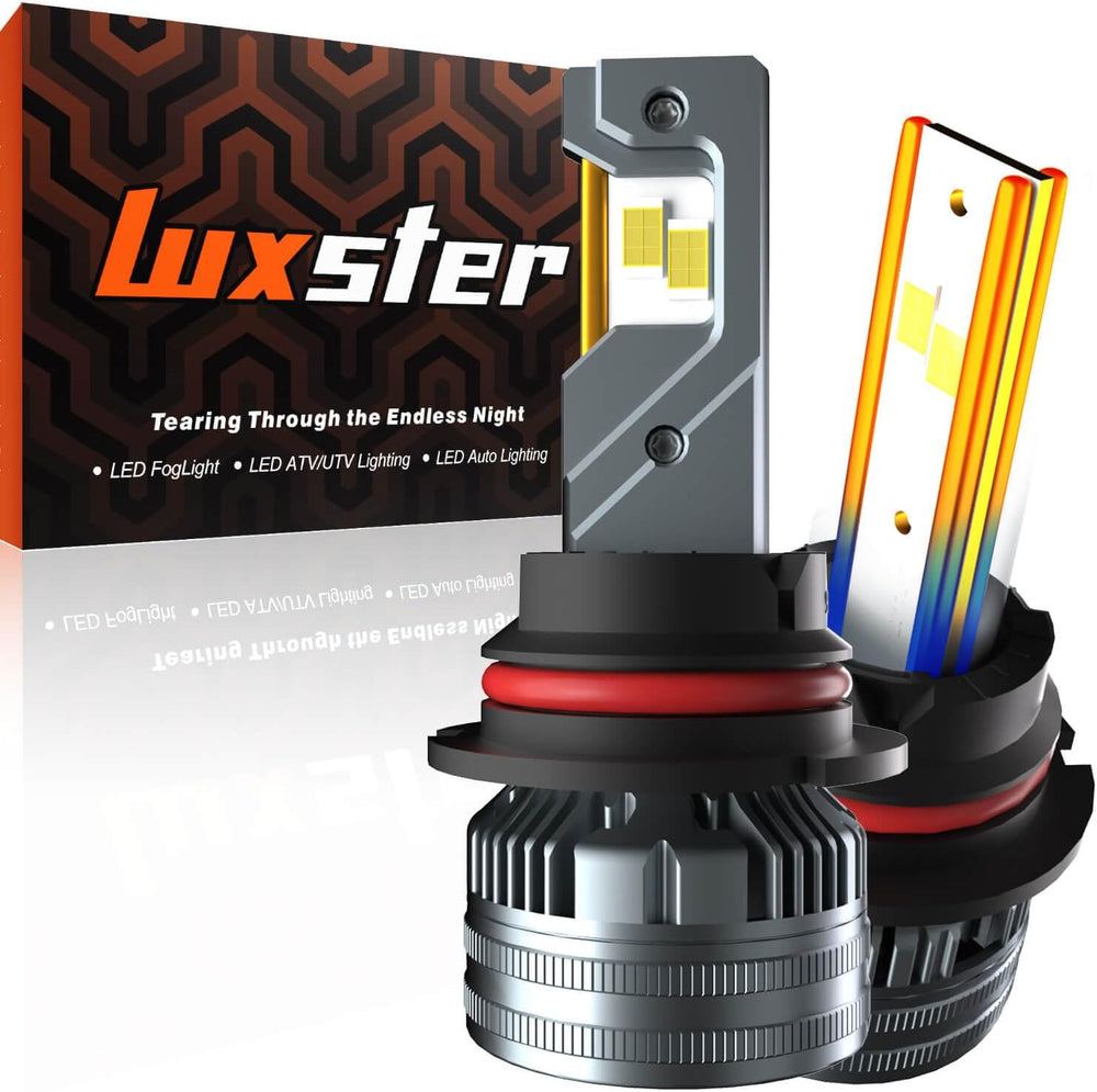 LUXSTER | Punisher 9007 HB5 LED Bulbs, 40000LM Ultra Bright, Triple Copper (2...