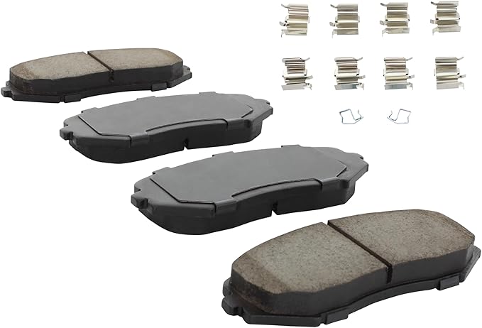 Premium Ceramic Front Brake Pads Compatible