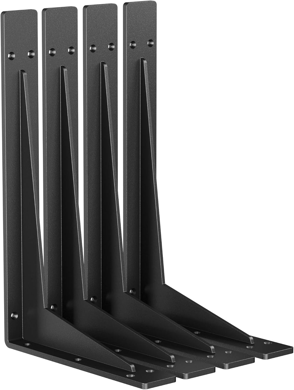 NEODROP 4-Pack 16 Inch Heavy Duty Shelf Brackets, Premium Metal Wall Bracket ...