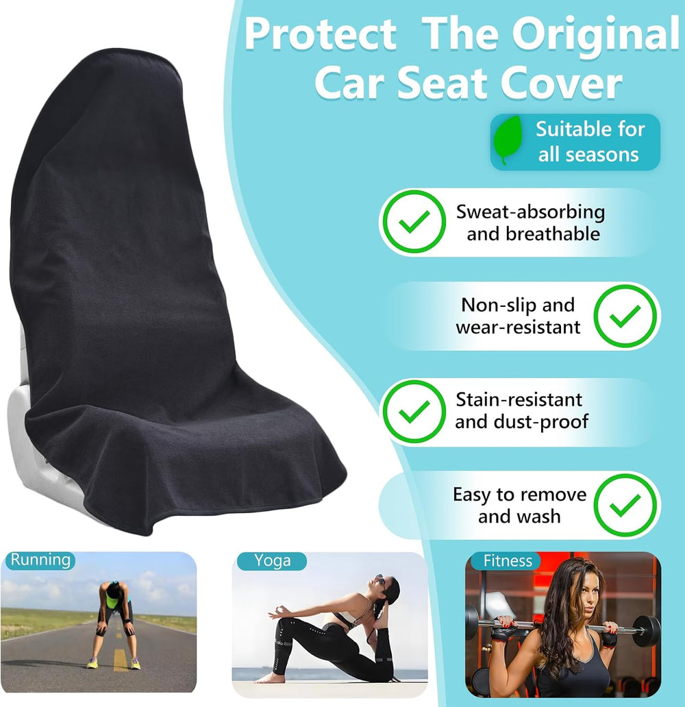 Car Seat Covers Universal Car Protective Front Seat Covers Washable Non-Slip ...