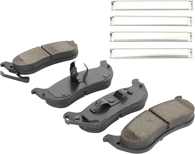 Premium Ceramic Rear Brake Pads Compatible