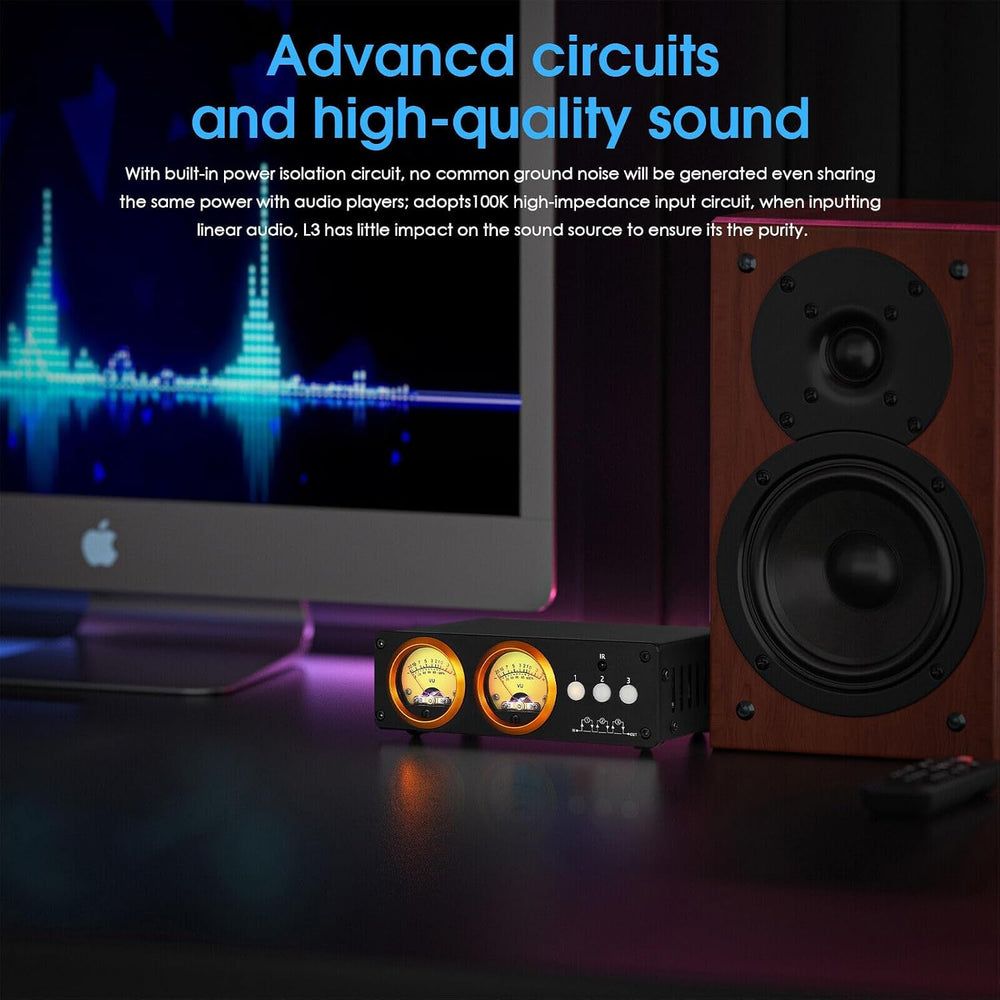 Douk Audio L3 RCA Audio Switch 1 in 3 Out & 3 in 1 Out, 3 Channel Switche...