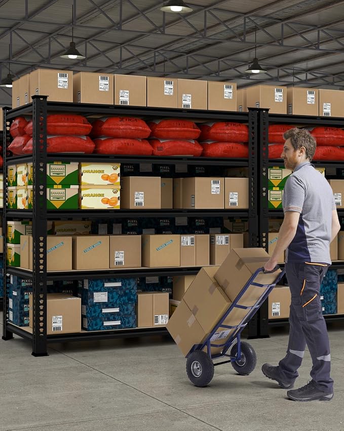 PrimeZone Heavy Duty Garage Storage Shelves (2PCS)