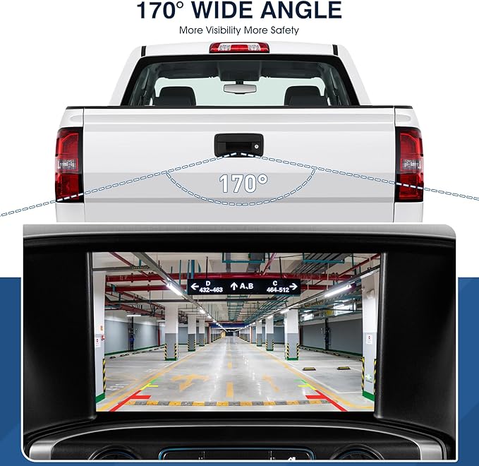 Rear View Backup Reverse Camera Fit