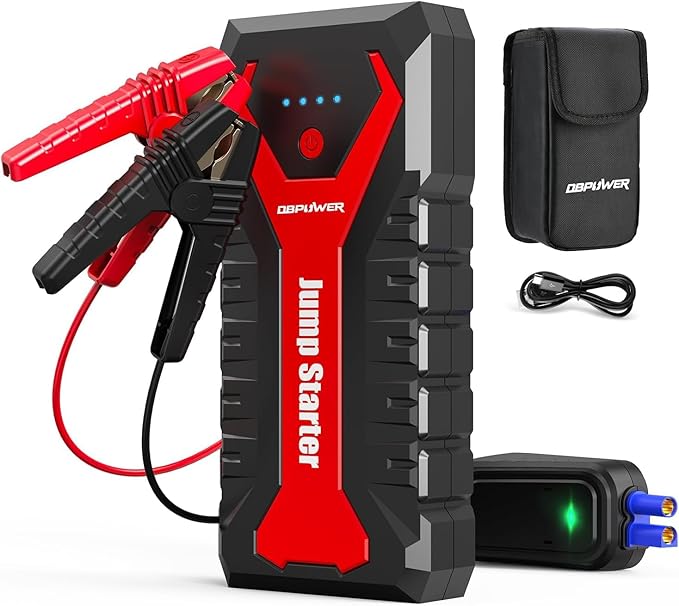 DBPOWER 3000A/80.66Wh Portable Car Jump Starter 12V Auto Lithium-Ion Battery
