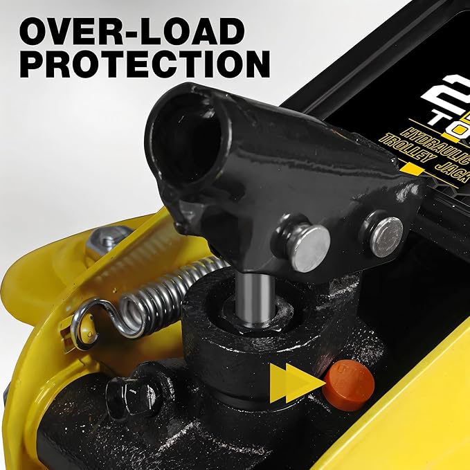 YELLOW JACKET 2.5 Ton Trolley Jack