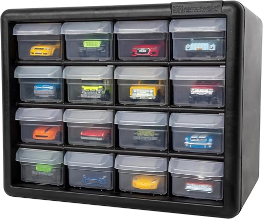 Akro-Mils 16-Drawer Plastic Drawer Storage Cabinet