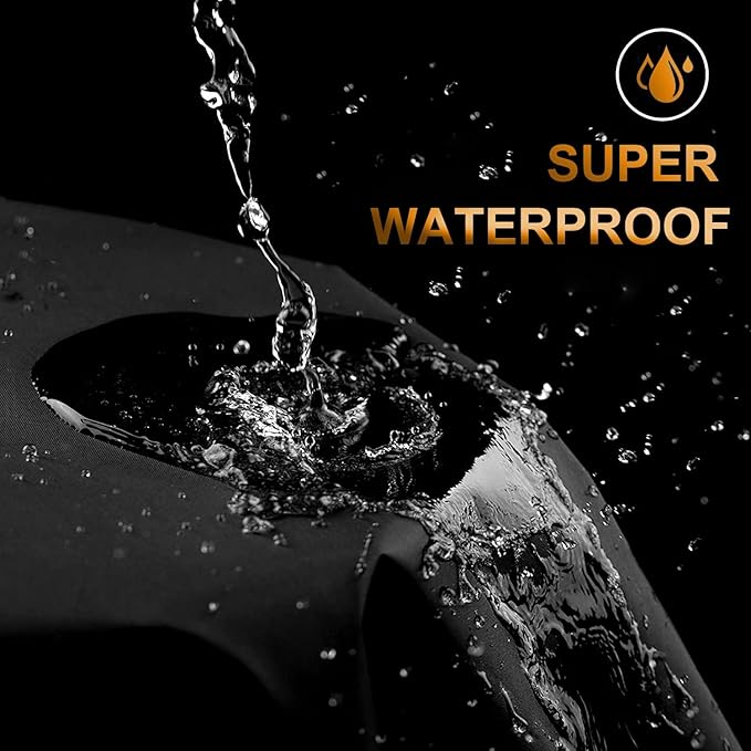 Motorcycle Cover All Season, Universal Waterproof Weather Sun Outdoor