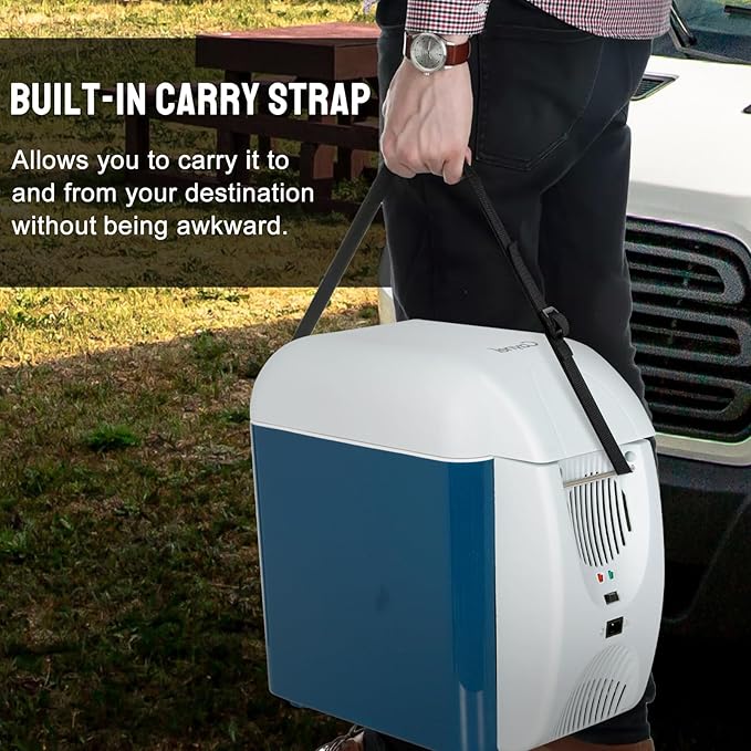 CAYNEL 12V 7.5 Quart Personal Thermoelectric, 7.5 Liter Capacity, Portable