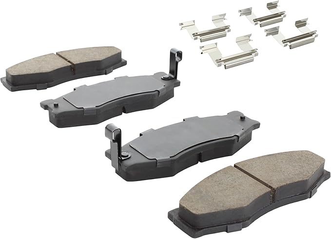 Premium Semi-Metallic Front Brake Pads Compatible