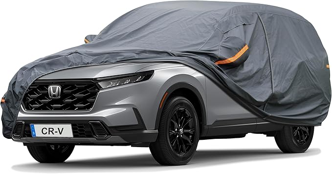 Premium Car Cover Custom Fit Honda CRV CR-V, 16 Layers Heavy Duty Car Cover