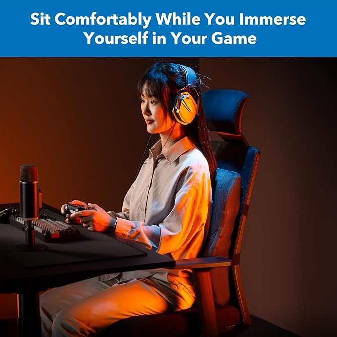 Mount-It! Office Chair Cushion, Lumbar Support Pillow